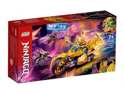 LEGO NINJAGO 71768 LA MOTO DRAGON D'OR DE JAY