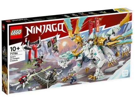 LEGO NINJAGO 71786 LA CREATURE DRAGON DE GLACE DE ZANE