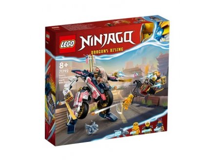 LEGO NINJAGO 71792 LE ROBOT BOLIDE TRANSFORMABLE DE SORA