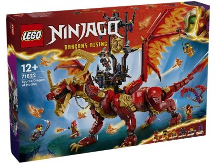 LEGO NINJAGO 71822 LE DRAGON SOURCE DU MOUVEMENT