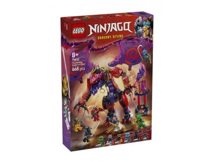 LEGO NINJAGO 71832 CROC DE TONNERRE : LE DRAGON DU CHAOS