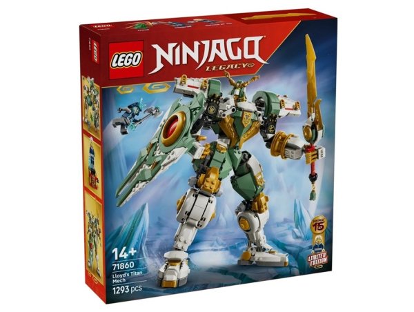 Lego Ninjago 71860 15e anniversaire : le robot Titan de Lloyd