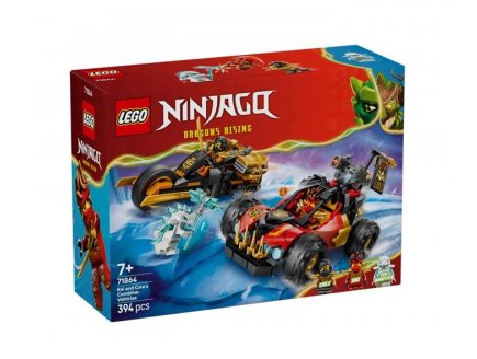 Lego Ninjago 71864 Véhicules combinables de Kai et Cole