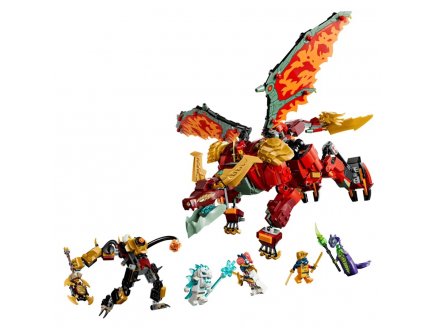 Lego Ninjago 71868 Le robot dragon transformable de Braséra