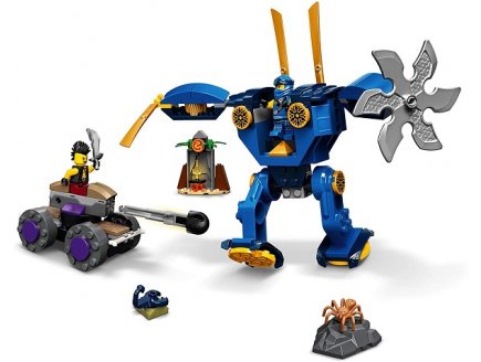 Lego ninjago legacy 71740 l'electrorobot de jay