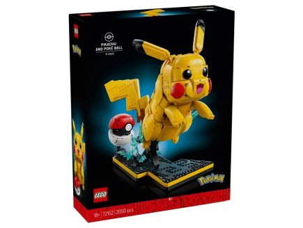 Lego Pokémon 72152 Pikachu et Poké Ball
