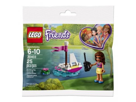 LEGO POLYBAG FRIENDS 30403 LE BATEAU TELECOMMANDE D'OLIVIA