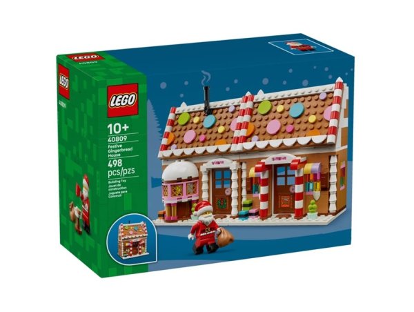 Lego Saisonnier 40809 La maison en pain d’épices festive