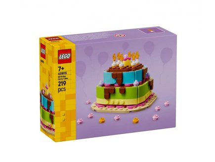 Lego Saisonnier 40815 Le gâteau d'anniversaire