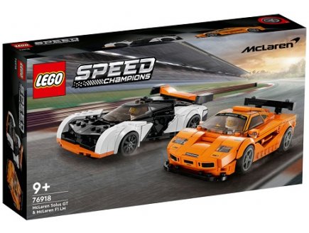 LEGO SPEED CHAMPIONS 76918 MCLAREN SOLUS ET MCLAREN F1 LM
