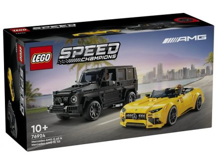 LEGO SPEED CHAMPIONS 76924 MERCEDES AMG G 63 ET MERCEDES AMG SL 63