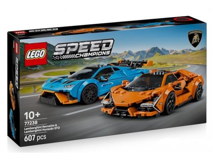 Lego Speed Champions 77238 Lamborghini Revuelto et Huracn STO