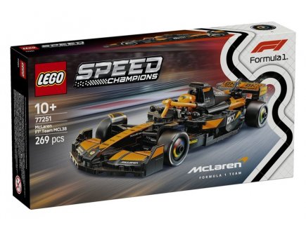 LEGO SPEED CHAMPIONS 77251 VOITURE F1 MCLAREN TEAM MCL38