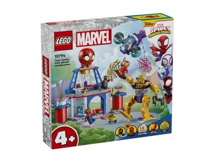 LEGO SPIDEY 10794 LE QG DES LANCEURS DE TOILE DE L'EQUIPE DE SPIDEY