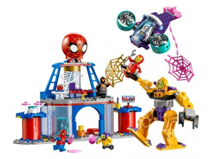 Lego spidey 10794 le qg des lanceurs de toile de l'equipe de spidey