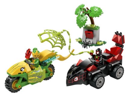 Lego Spidey 11198 Course-poursuite entre Spin et Electro en dino-vhicules