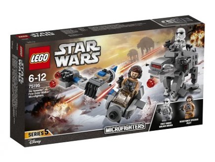 LEGO STAR WARS 75195 MICROFIGHTER SKI SPEEDER VS QUADRIPODE DU PREMIER ORDRE