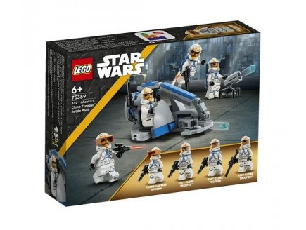 LEGO STAR WARS 75359 PACK DE COMBAT DES CLONES TROOPERS DE LA 322E COMPAGNIE D'AHSOKA