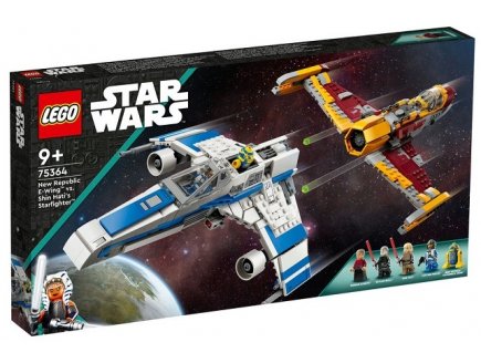 LEGO STAR WARS 75364 L'E-WING DE LA NOUVELLE REPUBLIQUE CONTRE LE CHASSEUR DE SHIN HATI