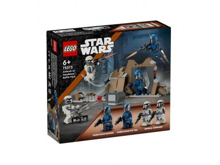 LEGO STAR WARS 75373 PACK DE COMBAT DE L'EMBUSCADE SUR MANDALORE