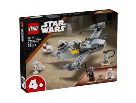 LEGO STAR WARS 75410 LE CHASSEUR N-1 DE MANDO ET GROGU