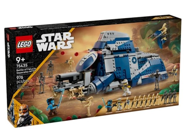 Lego Star Wars 75435 Le MTT des séparatistes de la bataille de Felucia