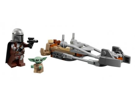 Lego Star Wars 75436 Le speeder bike du Mandalorien et Grogu