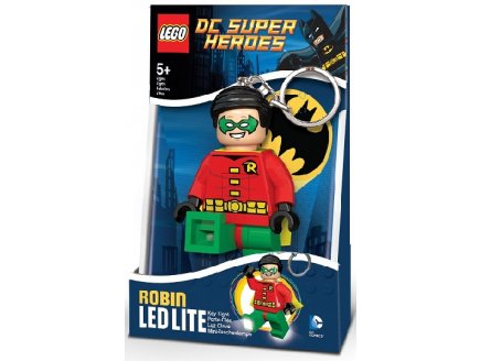 LEGO SUPER HEROES PORTE CLE MINI LAMPE DE POCHE - ROBIN