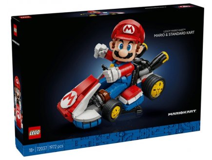 Lego Super Mario 72037 Mario Kart : Mario et kart standard
