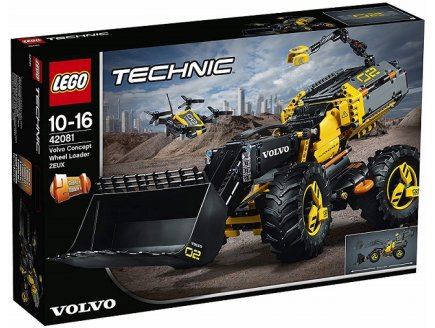 LEGO TECHNIC 42081 LE TRACTOPELLE VOLVO CONCEPT ZEUX