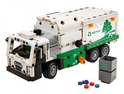 Lego technic 42167 mack lr electric camion poubelle