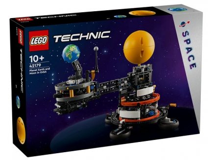 LEGO TECHNIC 42179 LA PLANETE TERRE ET LA LUNE EN ORBITE