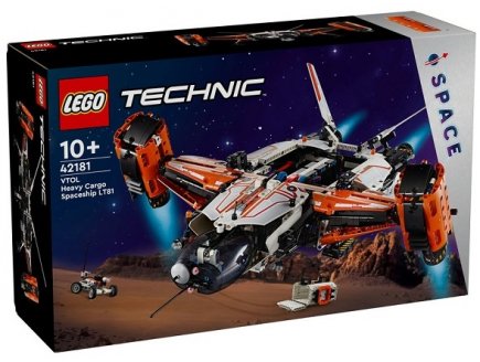 LEGO TECHNIC 42181 LE VAISSEAU SPATIAL CARGO VTOL LT81