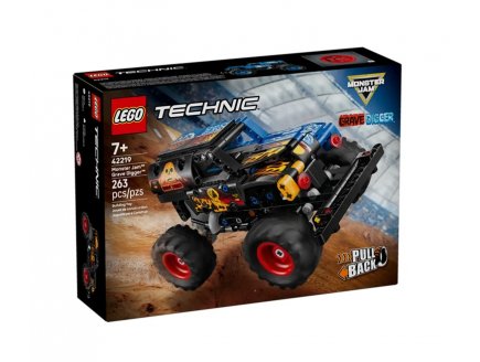 Lego Technic 42219 Monster Jam Grave Digger - Feu et Glace