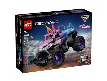 Lego Technic 42220 Monster Jam Sparkle Smash à rétrofriction