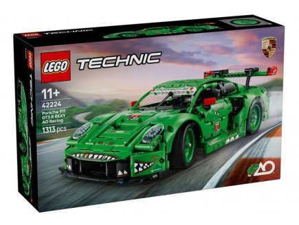 Lego Technic 42224 Voiture Porsche 911 GT3 R REXY AO Racing