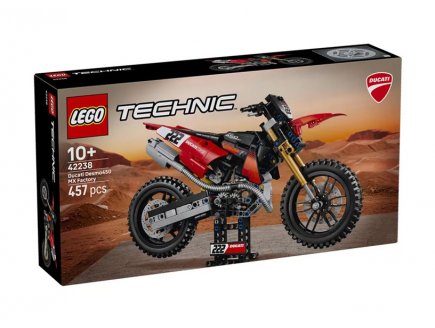 Lego Technic 42238 La moto Ducati Desmo450 MX Factory