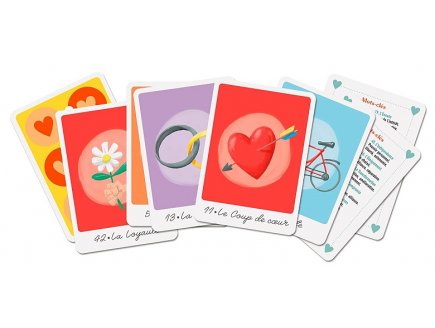 Les amours de marlo 50 cartes oracle - collection soul shadow 2 - Grimaud cartomancie - 10033359