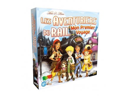 Les Aventuriers du Rail Europe : Mon Premier Voyage - Asmodee Kids - Jeu société Enfant, Junior