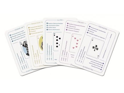 Les cartes a jouer divinatoires de josephine - cartomancie Grimaud - voyance - 10026647