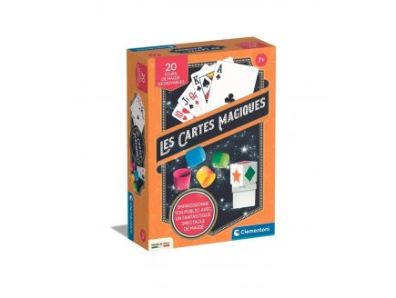 Les Cartes Magiques, 20 tours de magie incroyables - Clementoni - 52815 - Jeu Spectacle