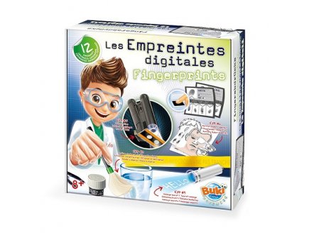 LES EMPREINTES DIGITALES - ENQUETES POLICE - BUKI SCIENCES - 7101