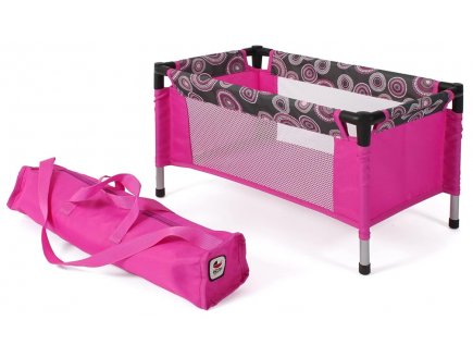 Lit parapluie Perles rose Poupee - Bayer Chic 2000 - 65287 - Accessoire poupon