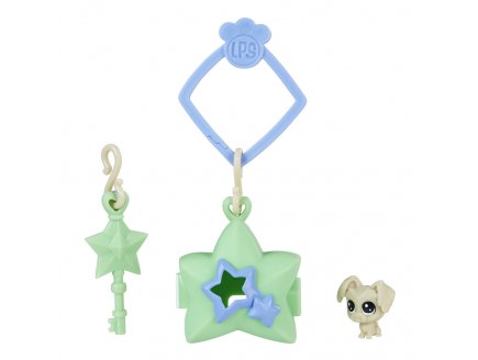 Littlest Petshop collection surprise serie 2 : bichon maltais n? 2-b32 + habitat + accessoire - hasbro - e2875