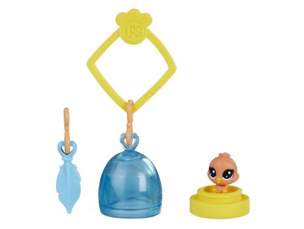Littlest Petshop collection surprise serie 2 : oiseau n? 2-b27 + habitat et accessoire - hasbro - e2875