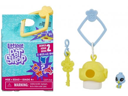 LITTLEST PETSHOP COLLECTION SURPRISE SERIE 2 : OISEAU N 2-B39 + HABITAT + ACCESSOIRE - HASBRO - E2875