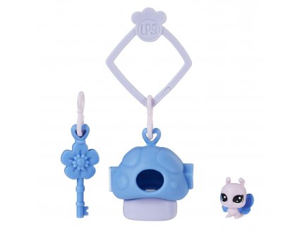 Littlest Petshop collection surprise serie 2 : papillon n? 2-b28 + habitat + accessoire - hasbro - e2875
