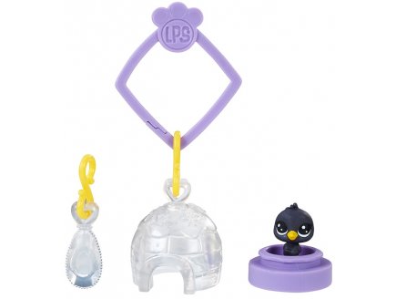 Littlest Petshop collection surprise serie 2 : pingouin et igloo n? 2-b26 + habitat - hasbro - e2875