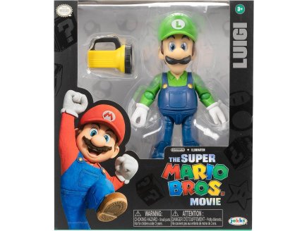 LUIGI : FIGURINE SUPER MARIO 13 CM - FIGURINE NINTENDO ARTICULE - JAKKS