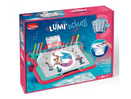 LUMI BOARD SIRENES - MACHINE A DESSINER LUMINEUSE - MAPED CREATIV - 904101